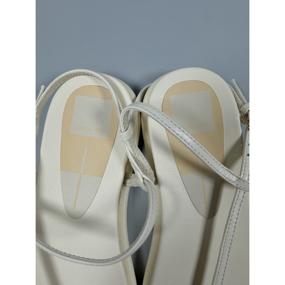 Dolce Vita Dallen Womens Slide Sandals Off White Size 7.5 - Picture 3 of 6